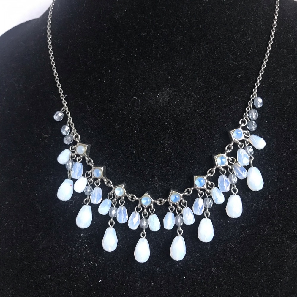 Gerard Yosca New York Moonstone Vintage Necklace